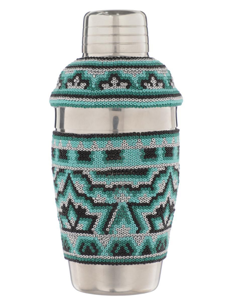 Shaker artesanal de acero inoxidable