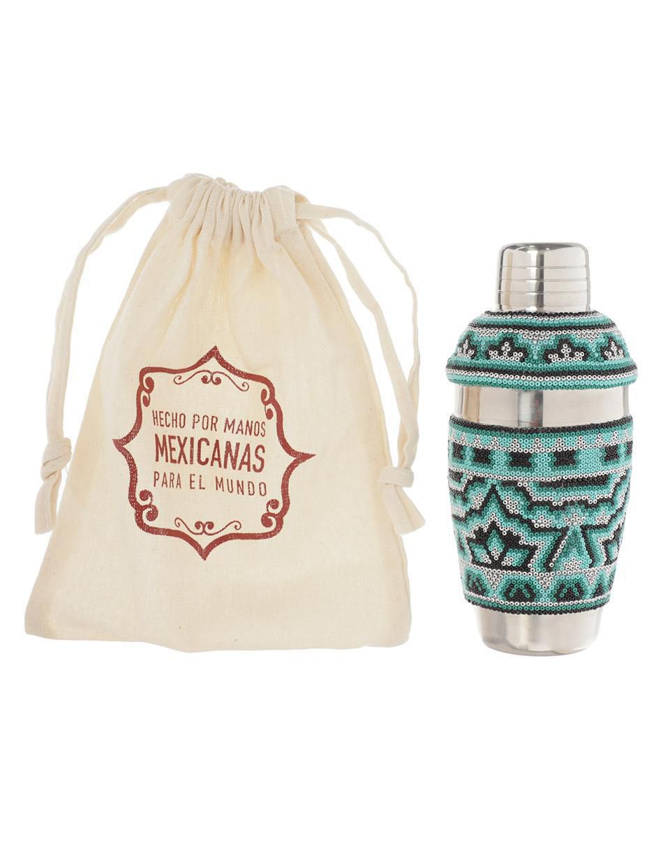 Shaker artesanal de acero inoxidable