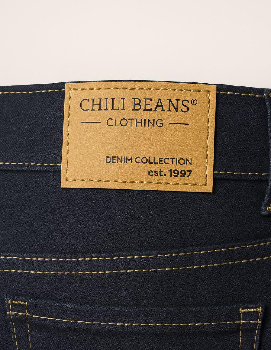 Jeans skinny Chb Chili Beans Clothing Co. deslavado para hombre