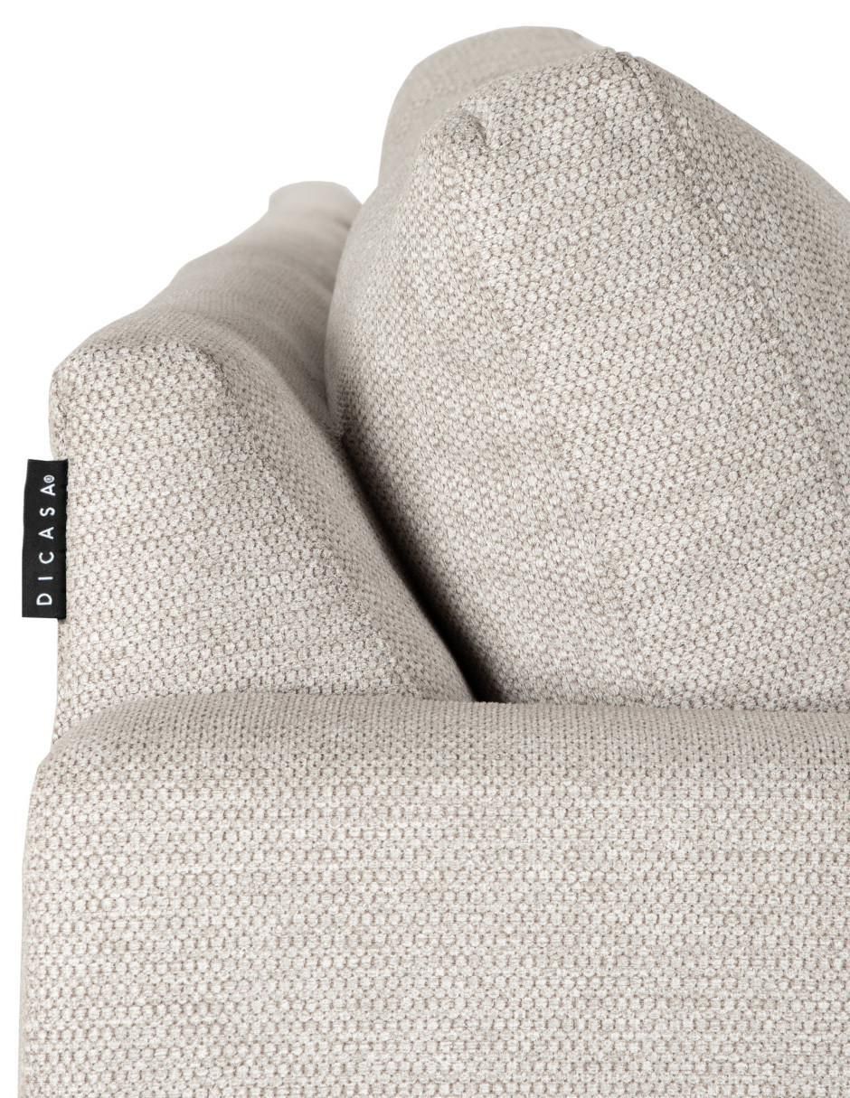 Chaise lounge Smoky Petit de tela 8