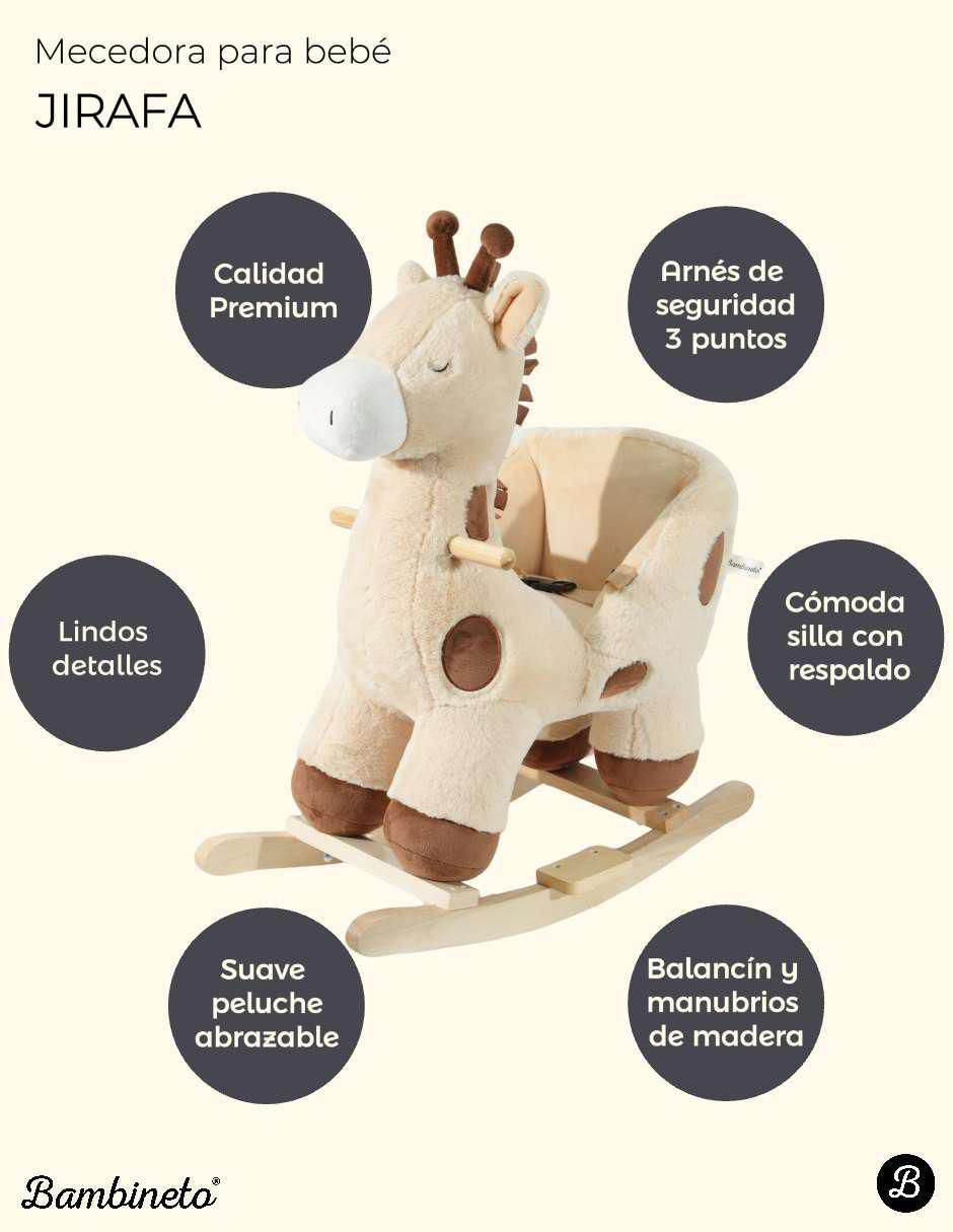 Mecedora Bambineto de madera 10
