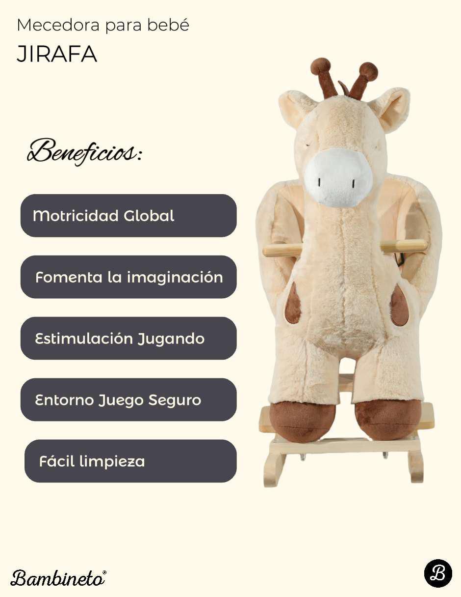 Mecedora Bambineto de madera 6