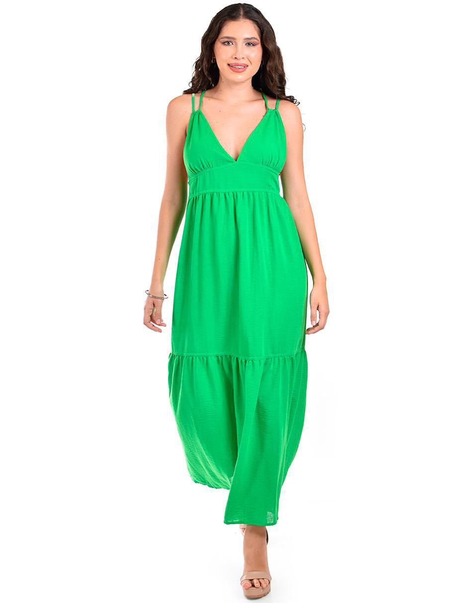 Vestido largo casual para mujer