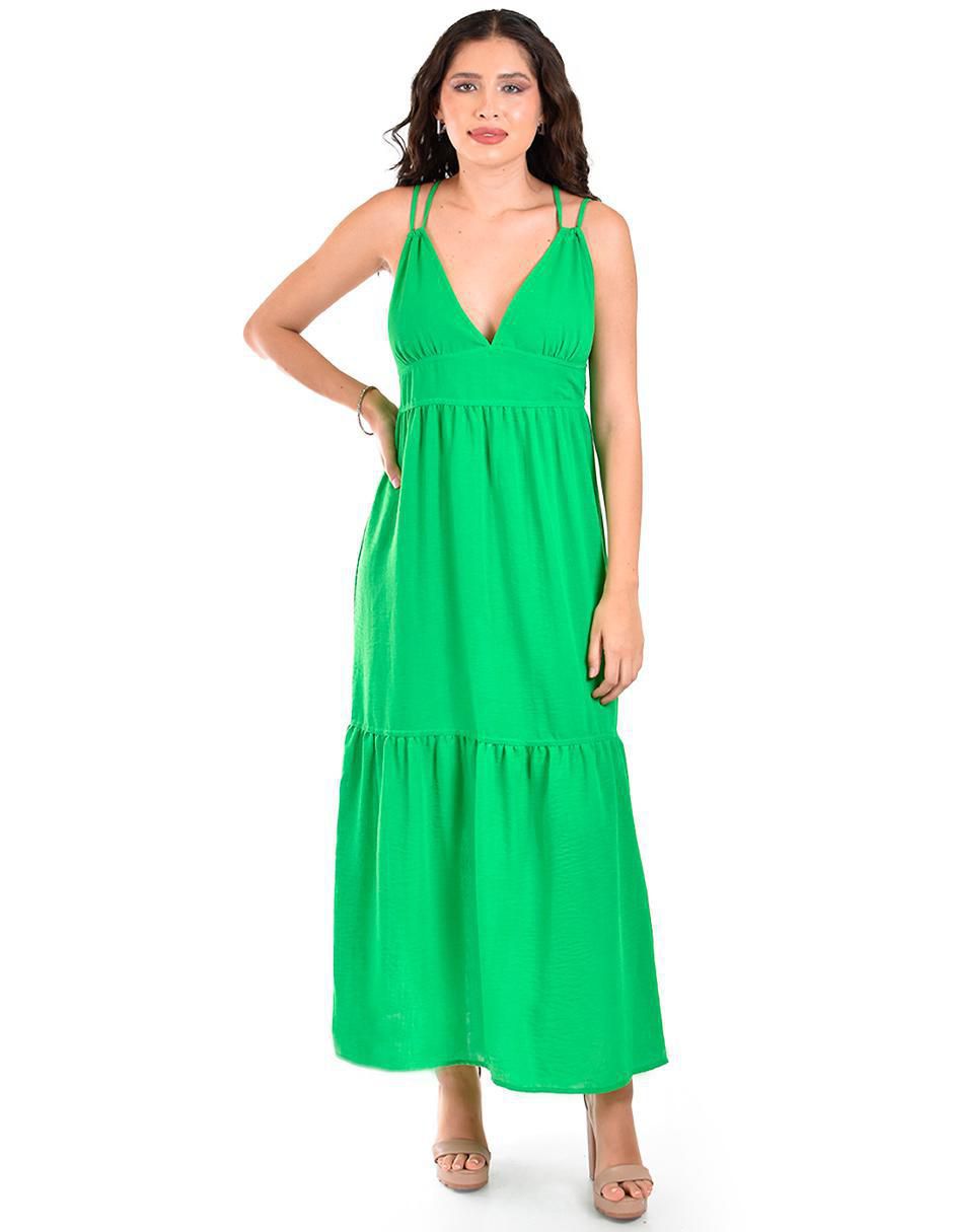 Vestido largo casual para mujer