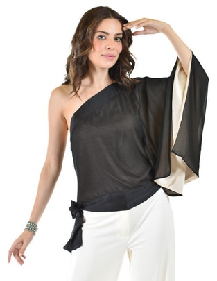 Blusa manga 3/4 para mujer 1