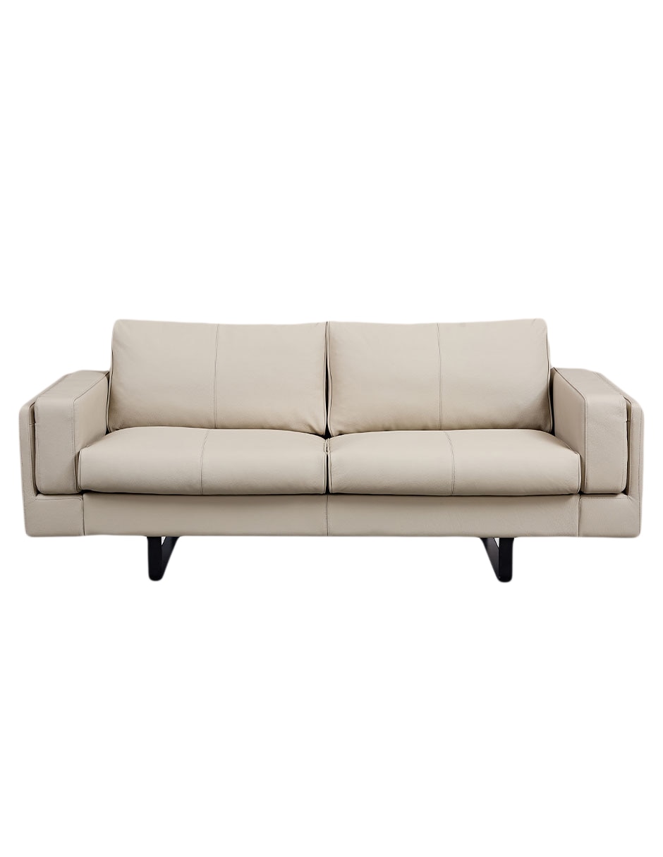Love seat Galileo de piel