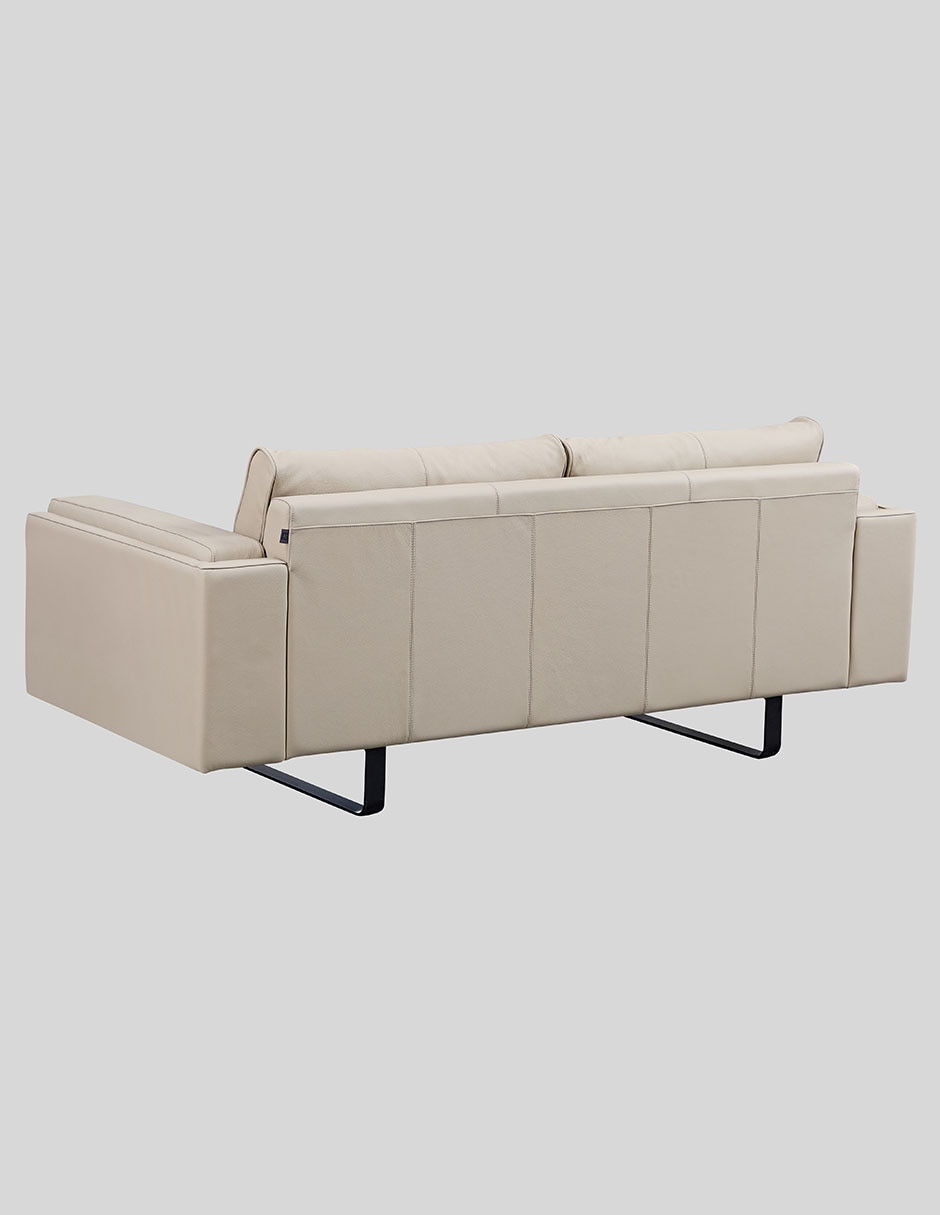 Love seat Galileo de piel 5