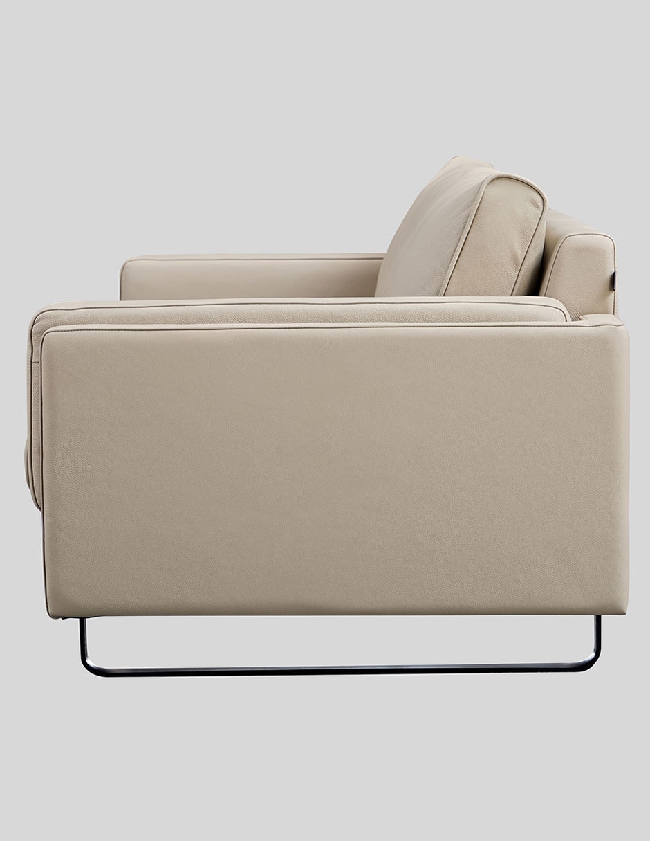 Love seat Galileo de piel 4