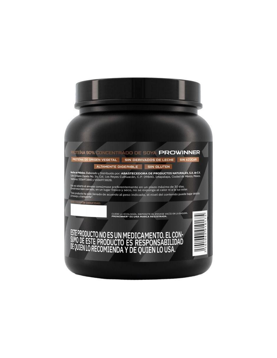 Suplemento Proteína 90% Concentrado de Soya sabor chocolate de 400 g 4