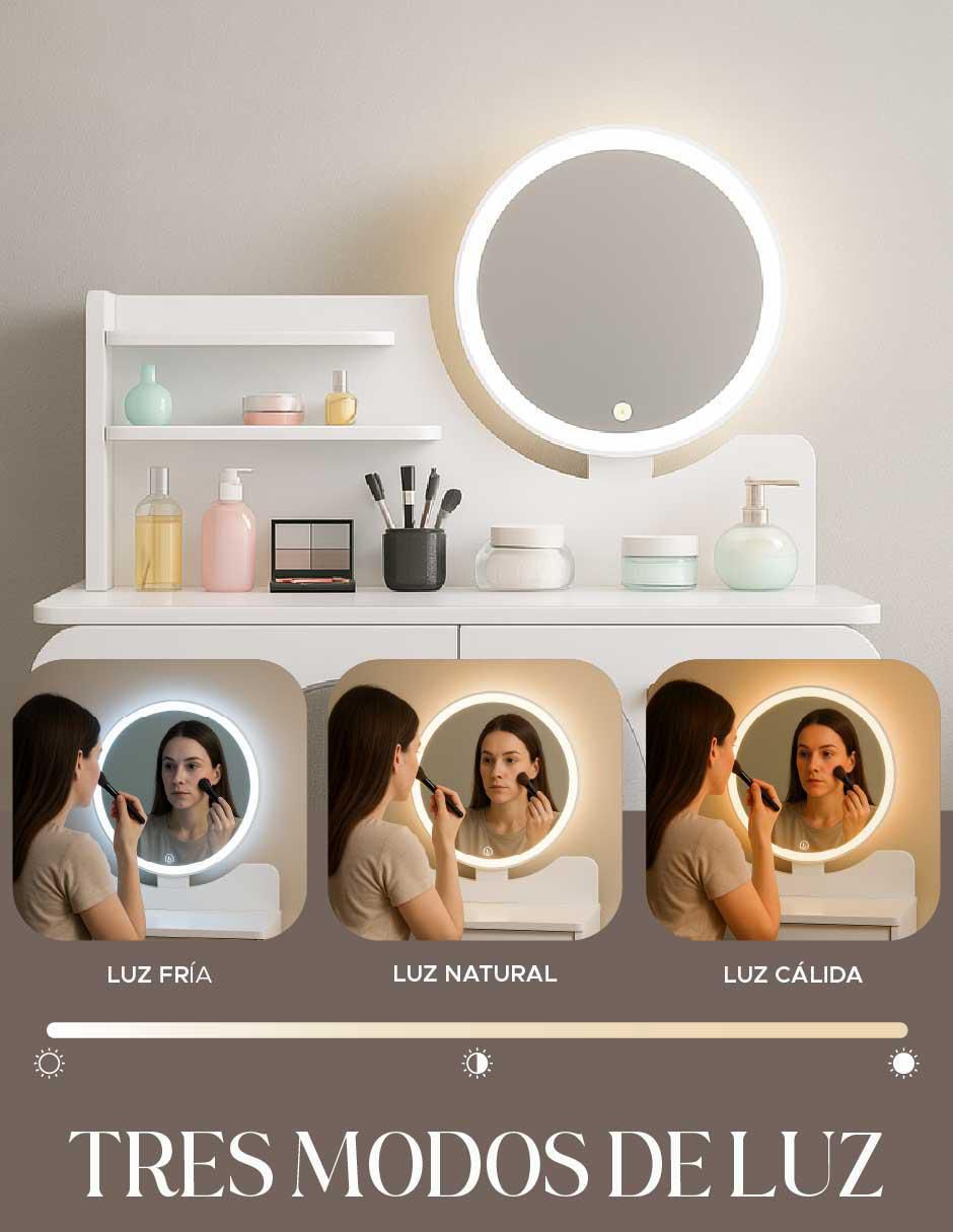 Tocador armable Vanity 3