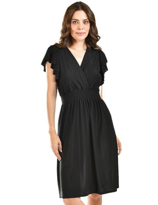 Vestido a la rodilla casual para mujer