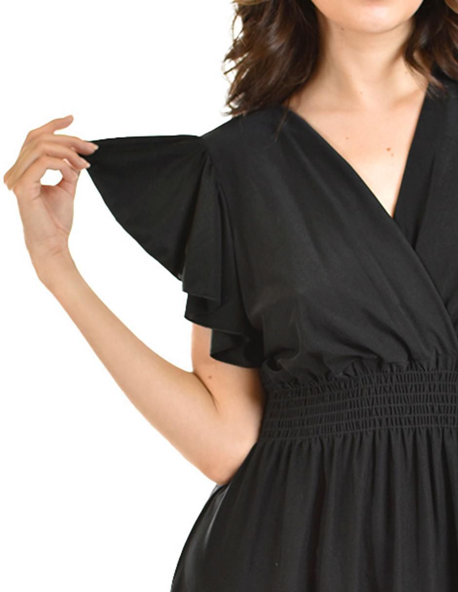 Vestido a la rodilla casual para mujer