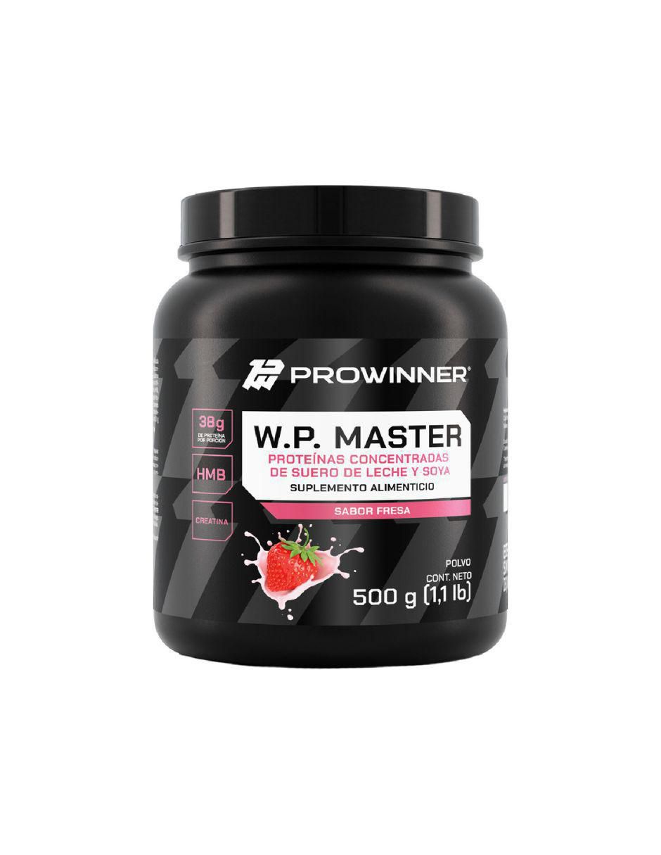 Suplemento WP Master (Whey protein) con colágeno sabor fresa de 500 g Suplemento WP Master (Whey protein) con colágeno sabor fresa de 500 g