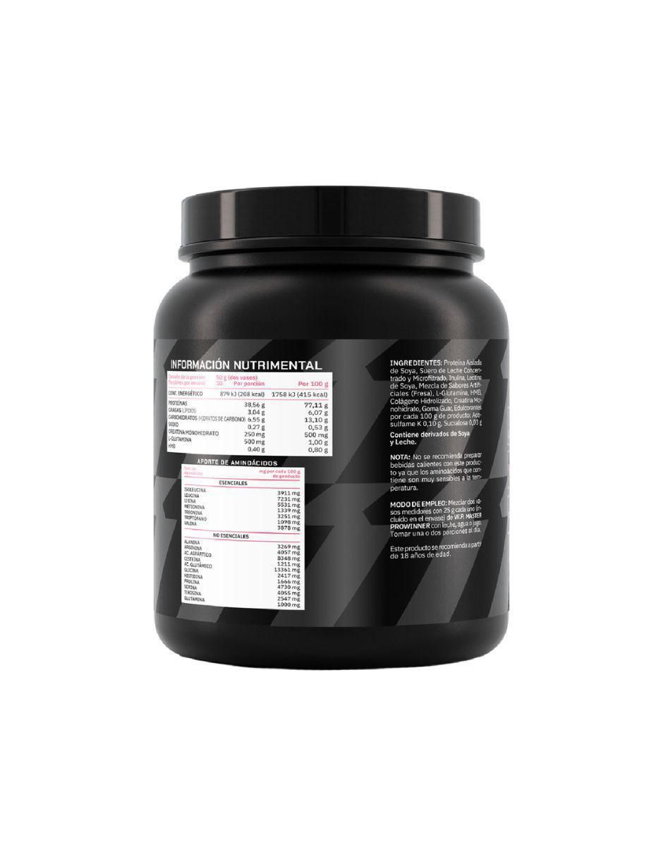 Suplemento WP Master (Whey protein) con colágeno sabor fresa de 500 g 3