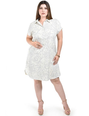 Vestido a la rodilla casual para mujer Vestido a la rodilla casual para mujer