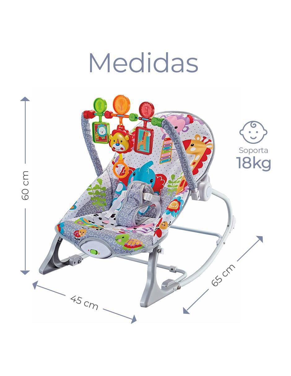 Mecedora eléctrica Baby Chair Likëpink de algodón