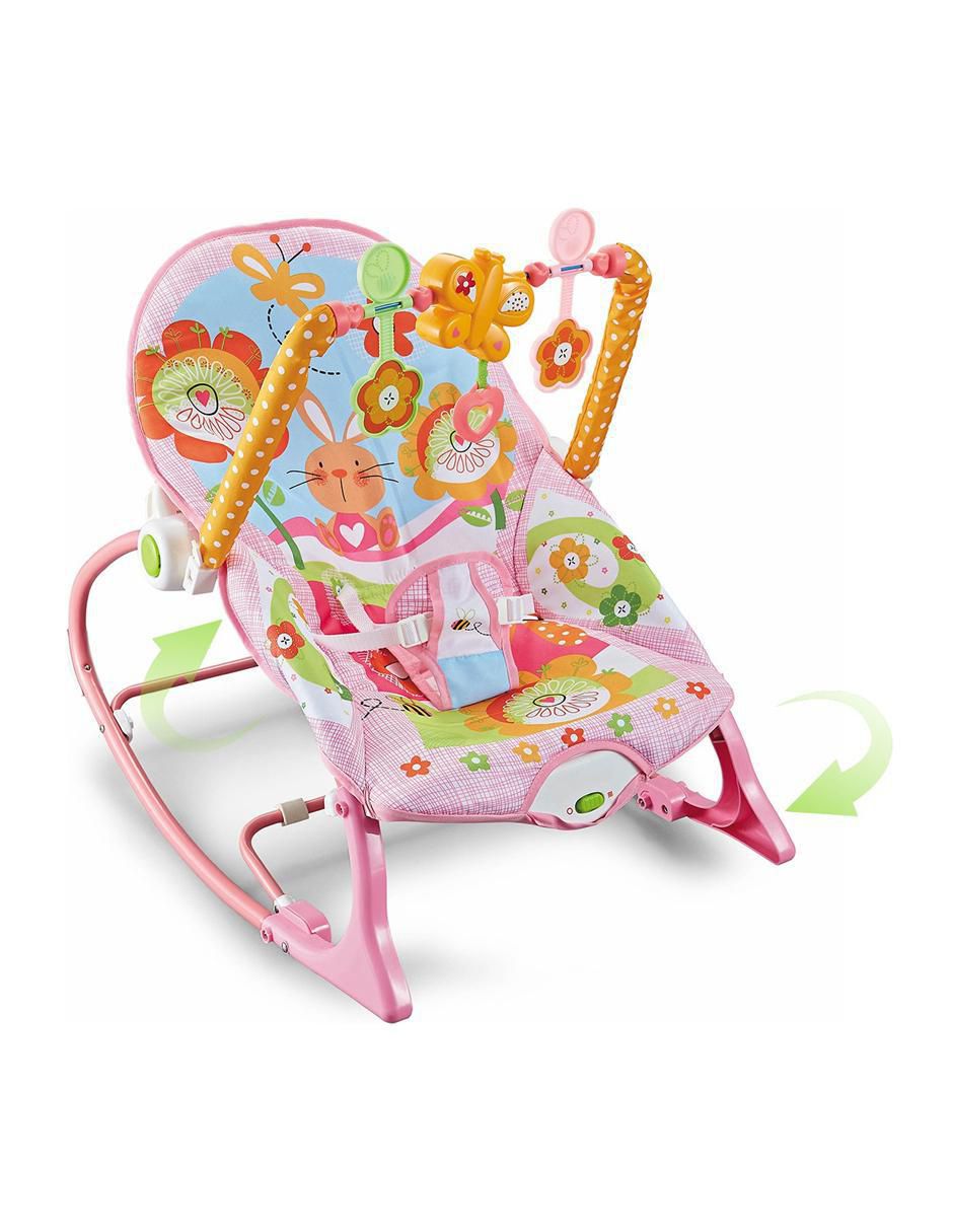 Mecedora eléctrica Baby Chair Likëpink de algodón