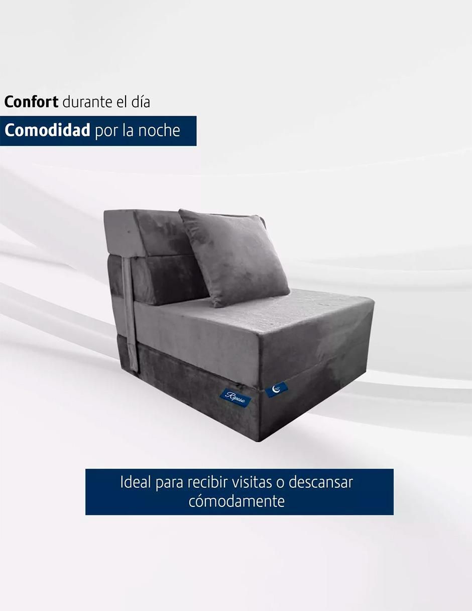 Sofá cama Riposso de velvet