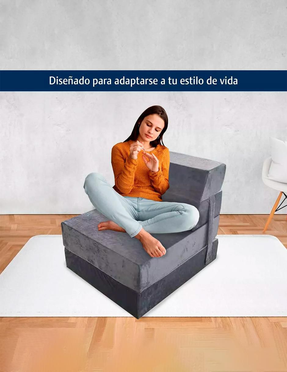 Sofá cama Riposso de velvet