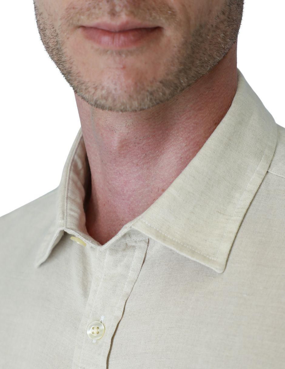 Camisa casual manga larga para hombre 3
