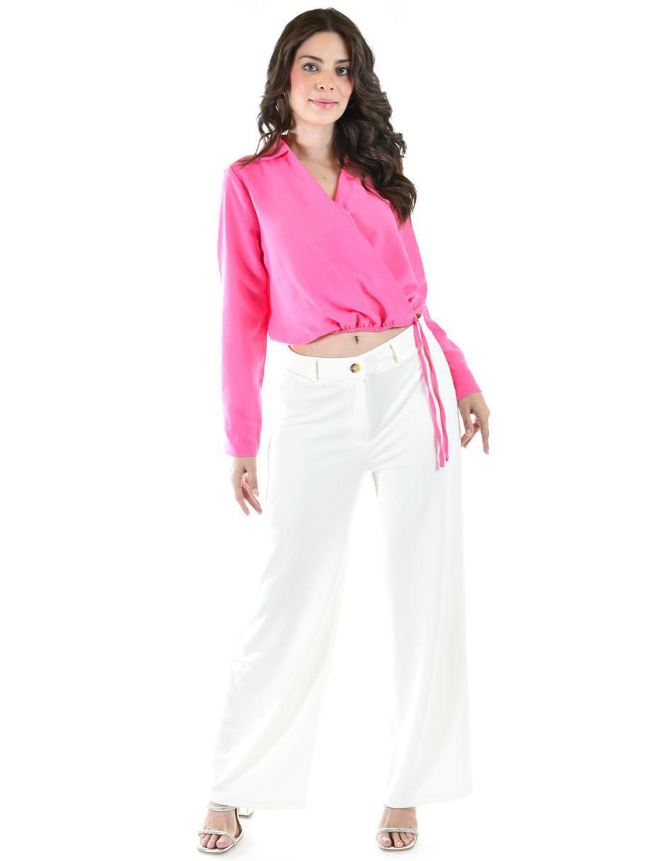 Blusa manga larga para mujer 11