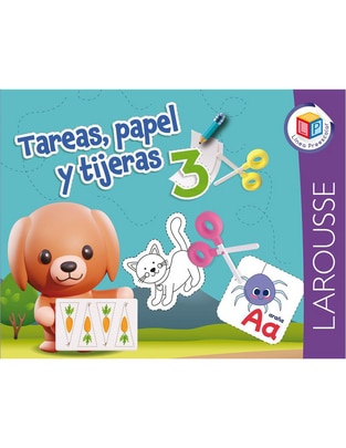 Libro Tareas, Papel y Tijeras 3 de Salvador Sergio Ávila Figueroa