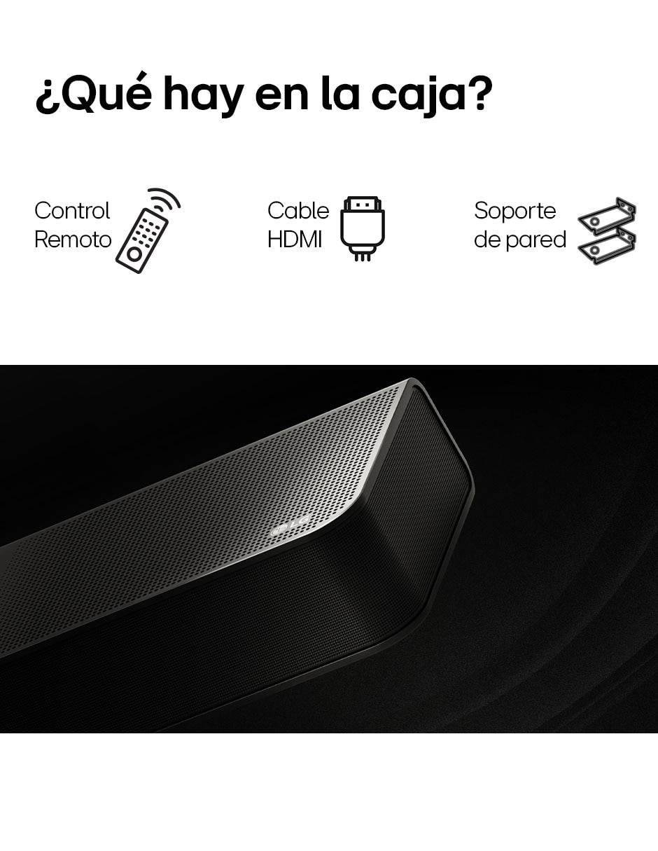 Barra de sonido S95Tr con subwoofer 9