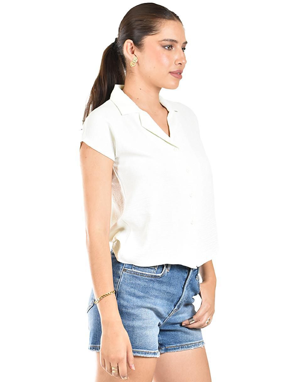 Blusa manga corta para mujer 6