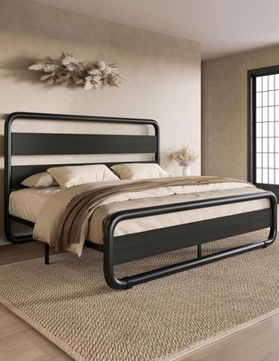 Base para cama de metal 1