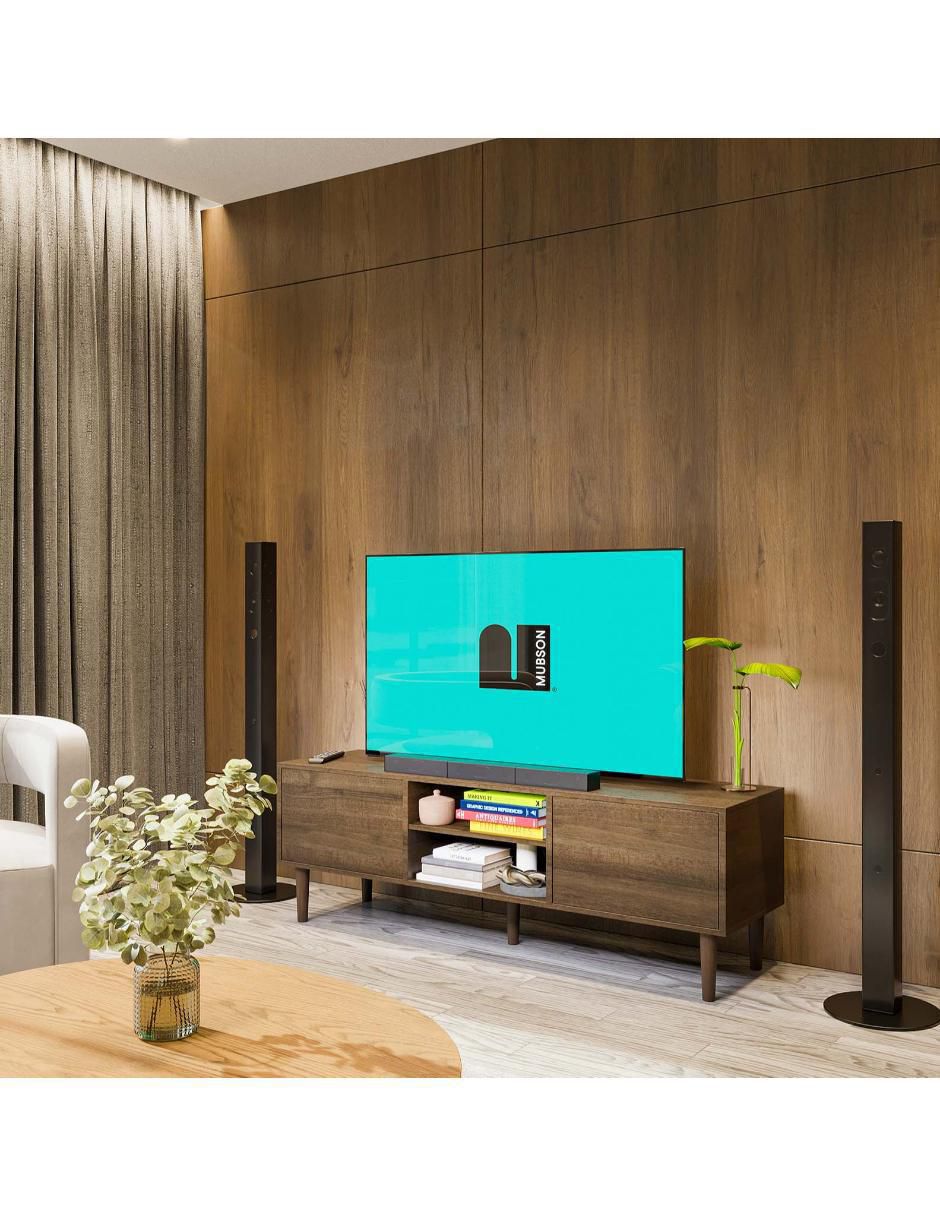 Mueble de TV armable Ravena de MDF 6