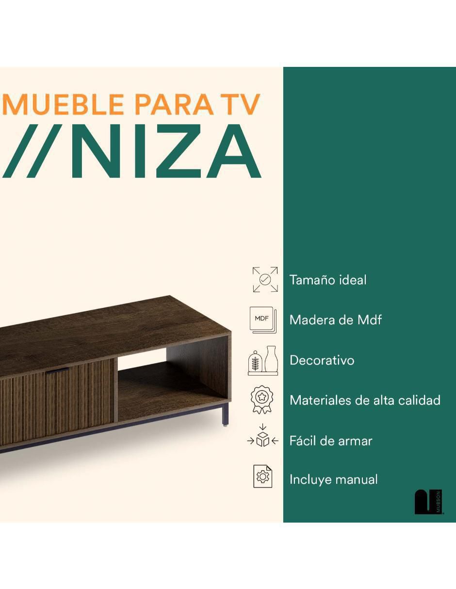 Mueble de TV armable de MDF 5