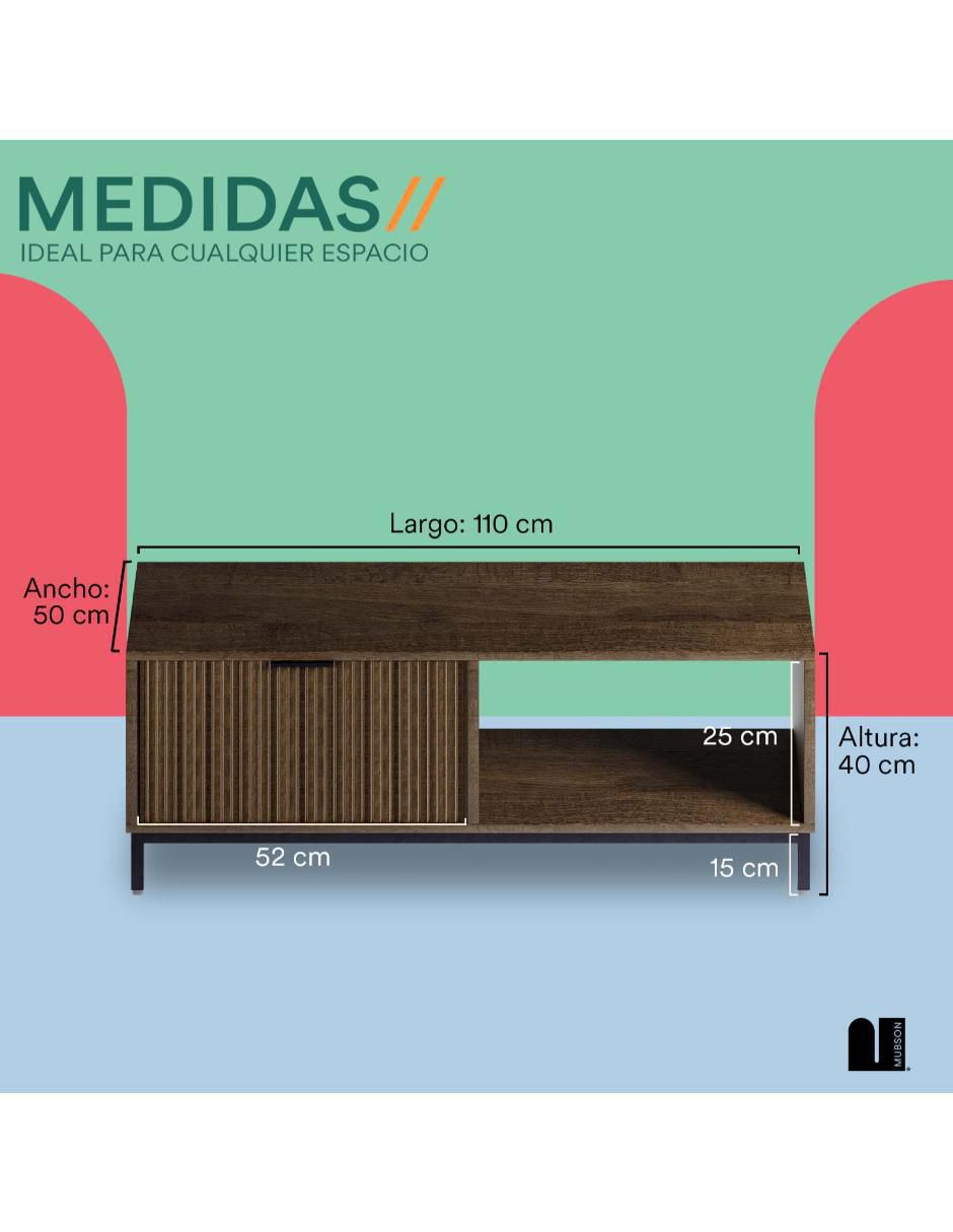 Mueble de TV armable de MDF 7