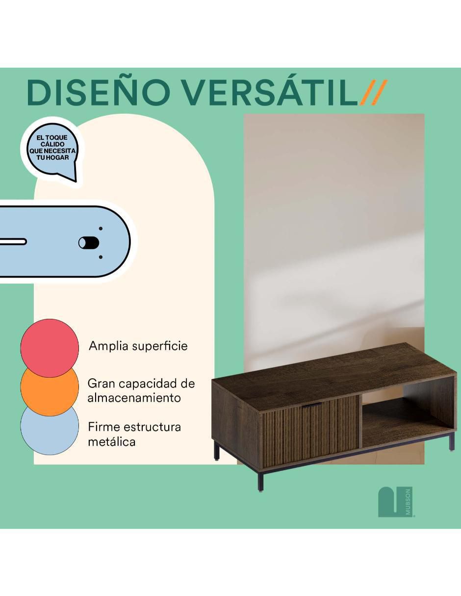 Mueble de TV armable de MDF 3