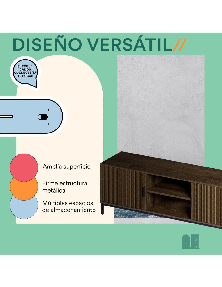 Mueble de TV armable de MDF 3