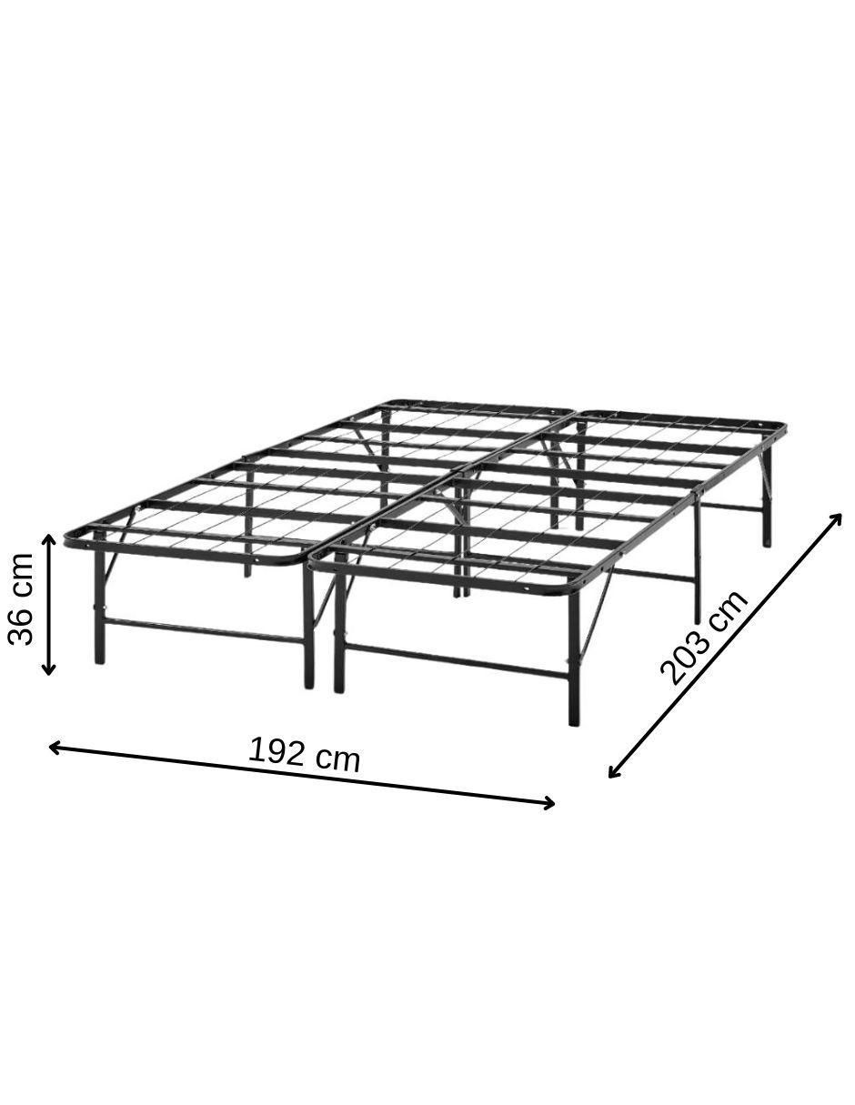 Base para cama de metal 6