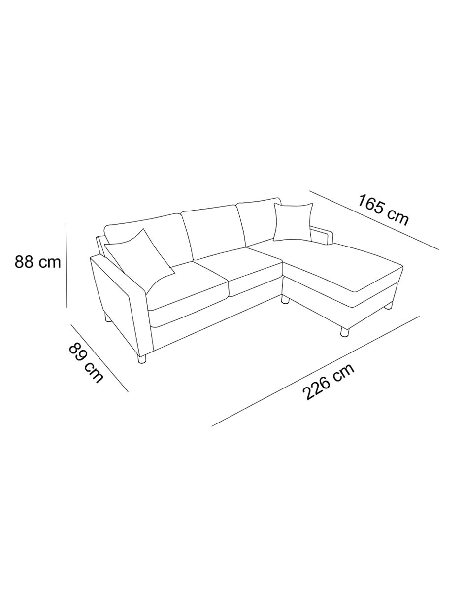 Sala modular Keaton Re de madera 6
