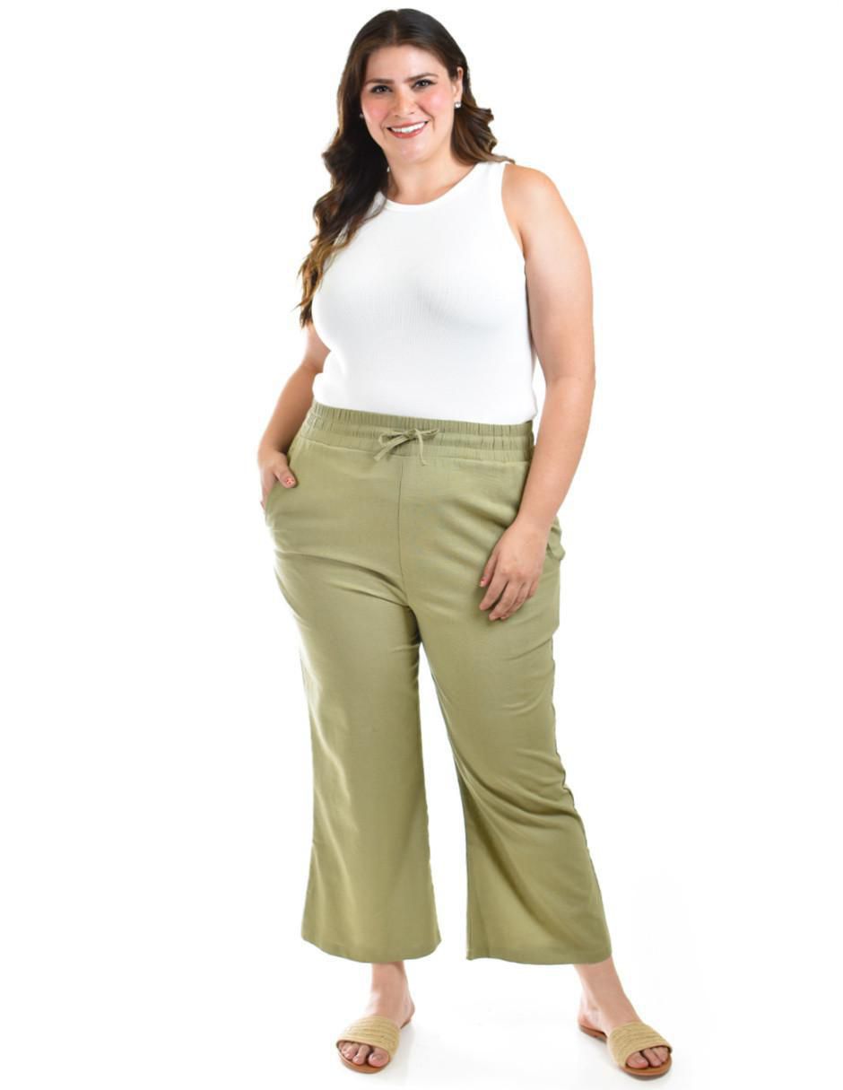 Pantalón acampanado para mujer 7