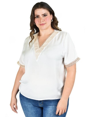 Blusa manga corta para mujer 1