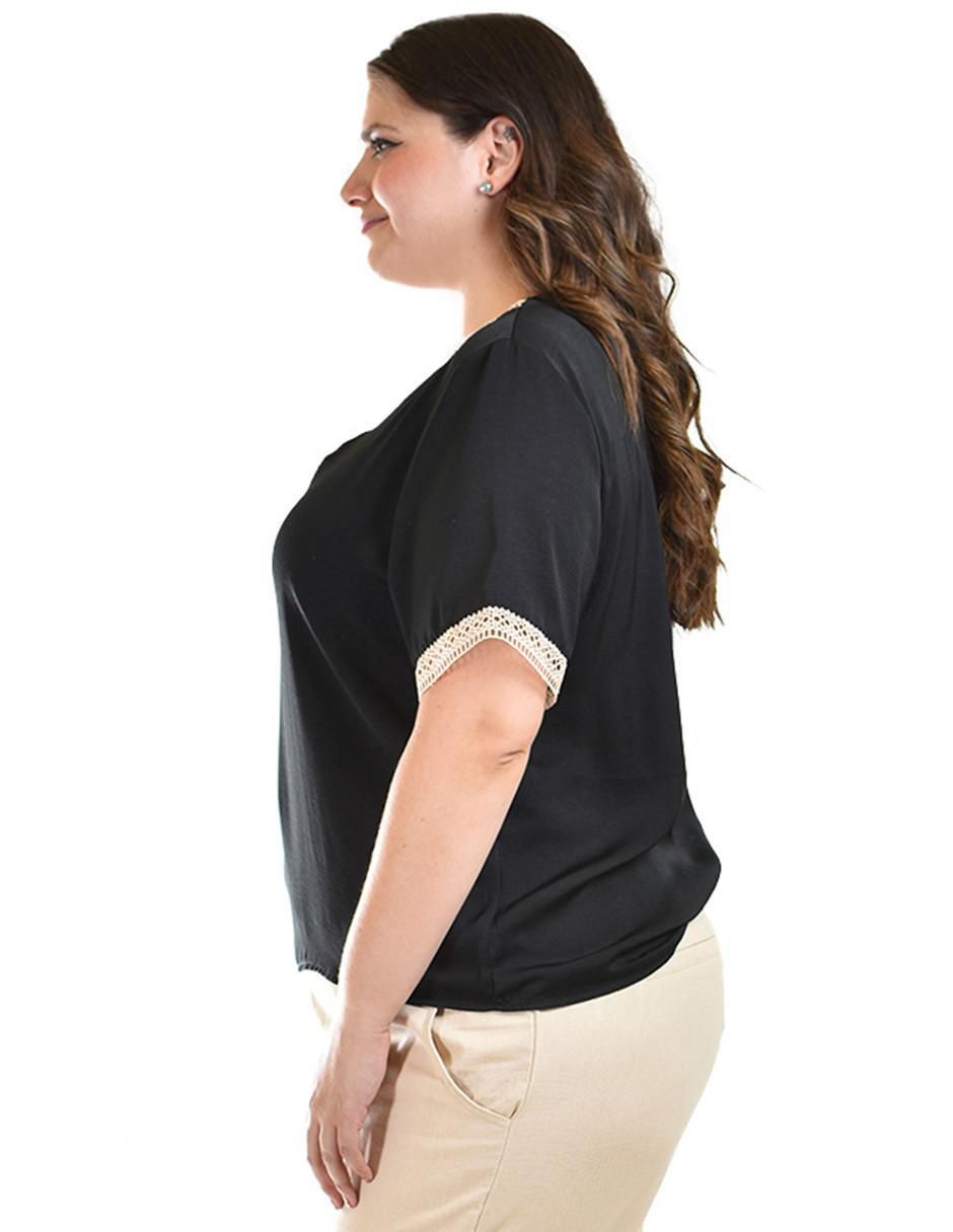 Blusa manga corta para mujer 8