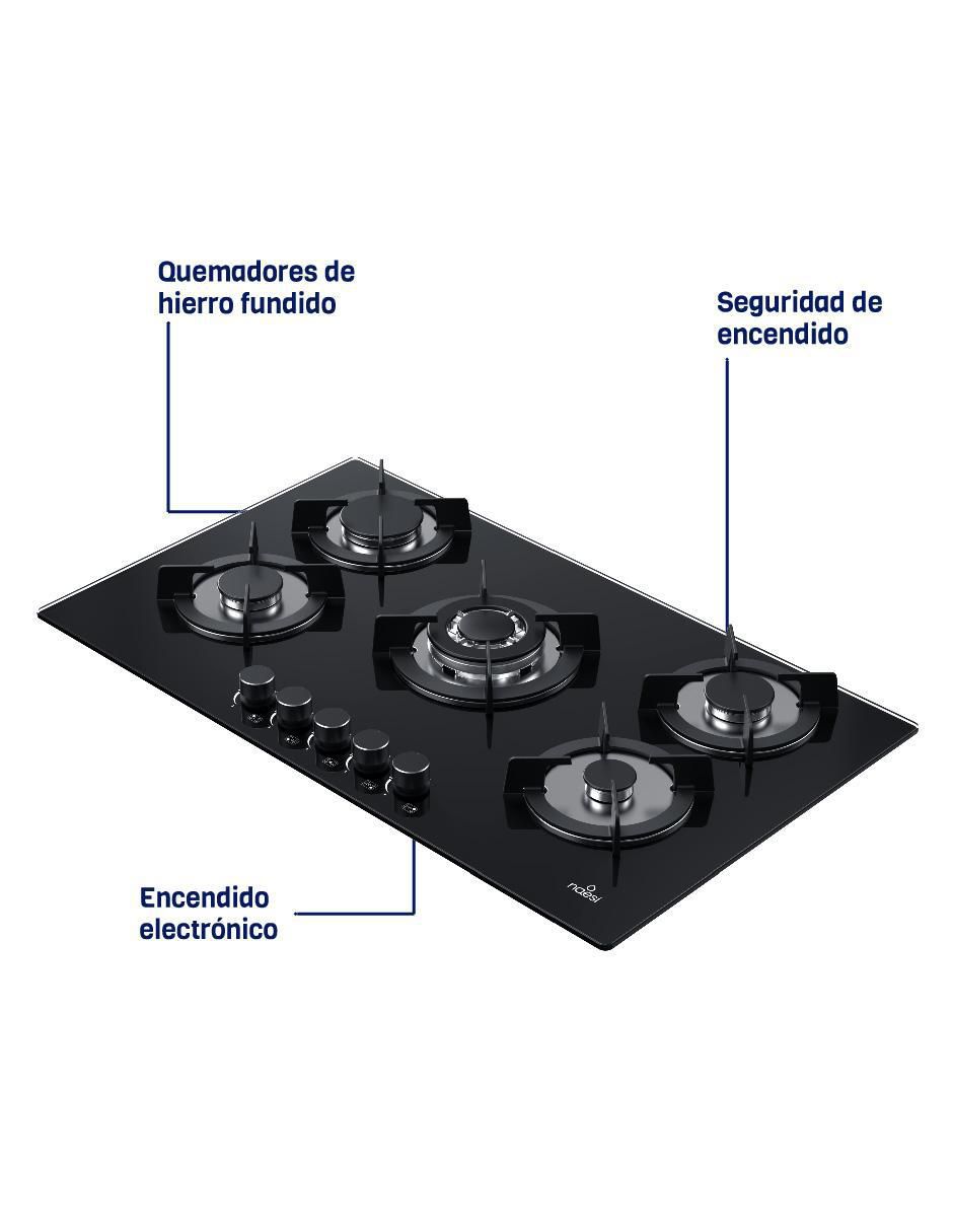 Parrilla a gas lp empotrable