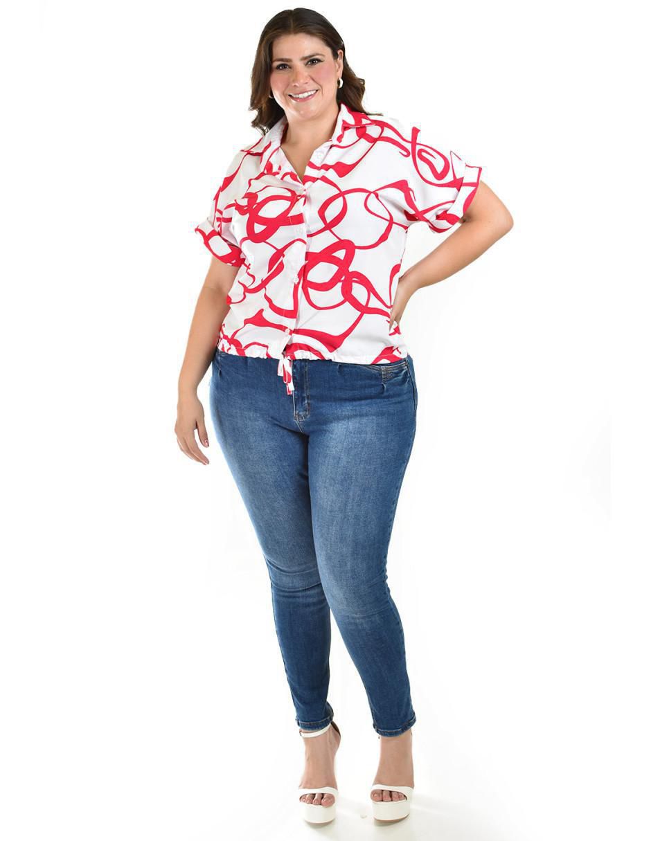 Blusa manga corta para mujer 10