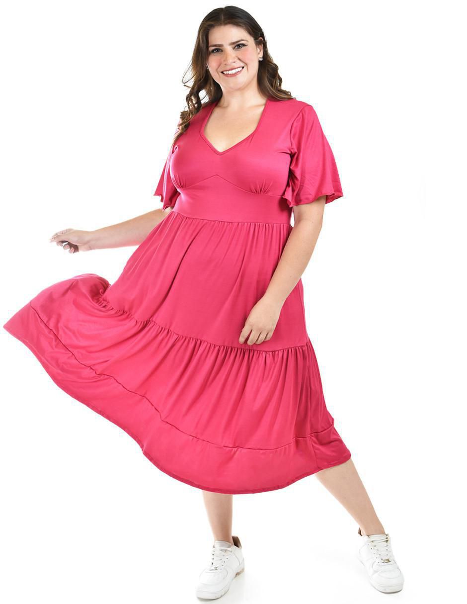 Vestido midi casual para mujer