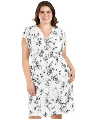 Vestido a la rodilla casual para mujer Vestido a la rodilla casual para mujer