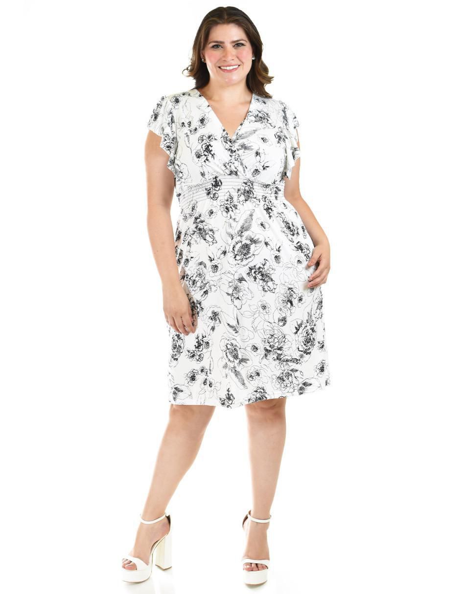 Vestido a la rodilla casual para mujer 7