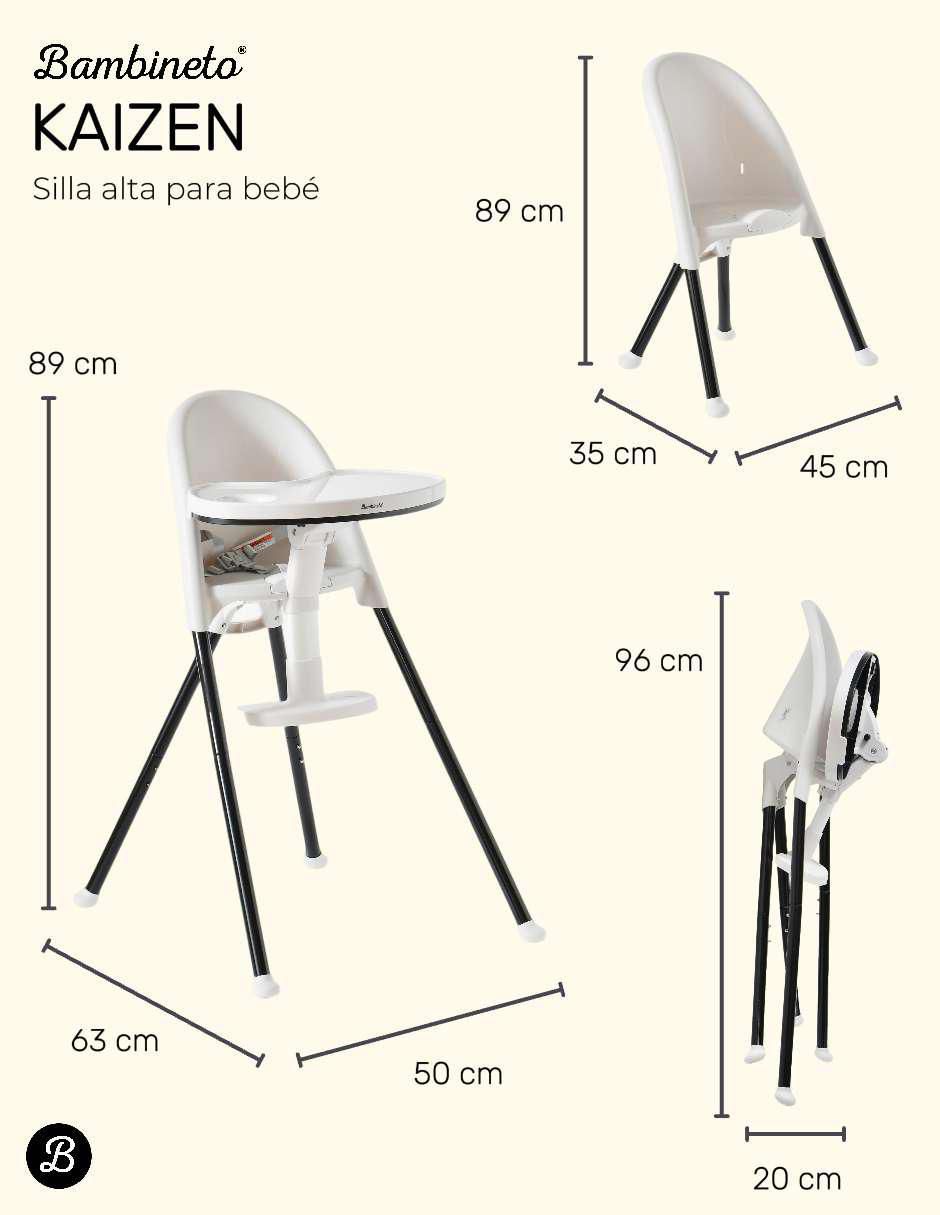 Silla alta Bambineto Kaizen
