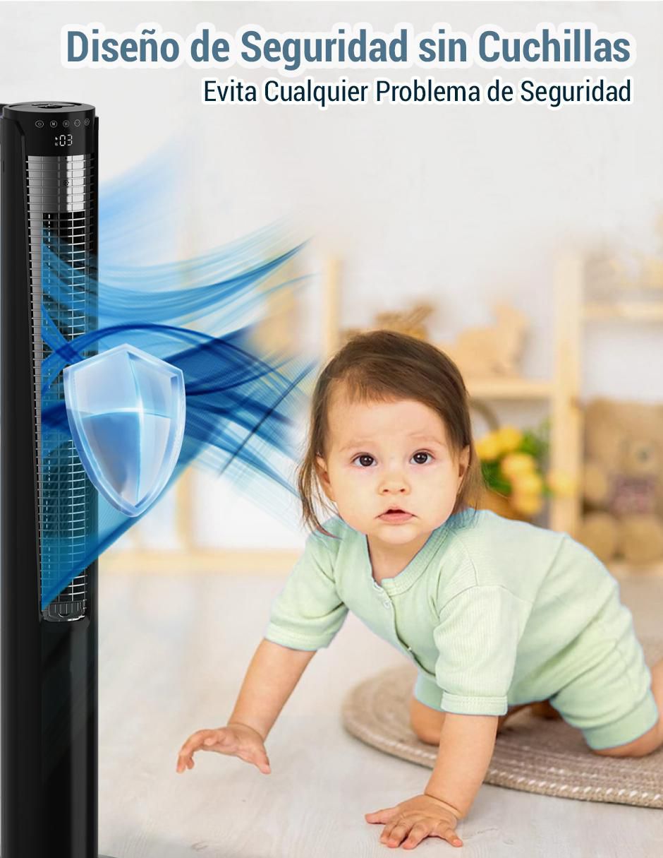 VENTILADOR DE TORRE 2413 ROOSEV, NEGROD