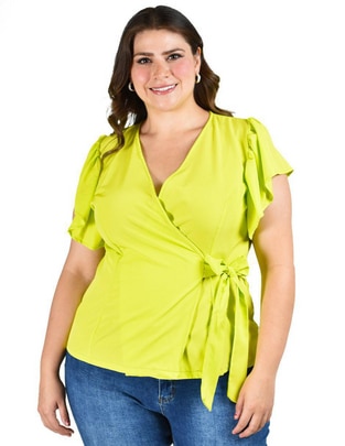 Blusa manga corta para mujer 1