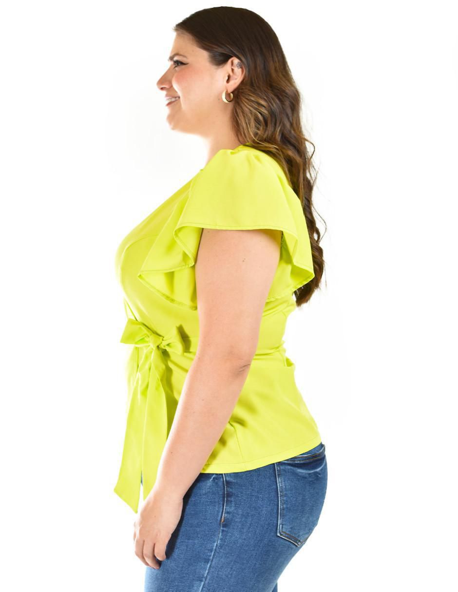 Blusa manga corta para mujer 8