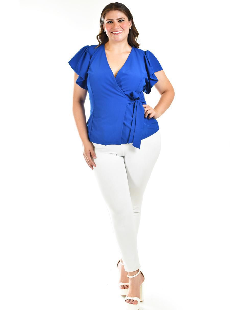 Blusa manga corta para mujer 12