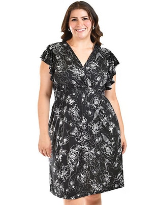 Vestido arriba rodilla casual para mujer Vestido arriba rodilla casual para mujer